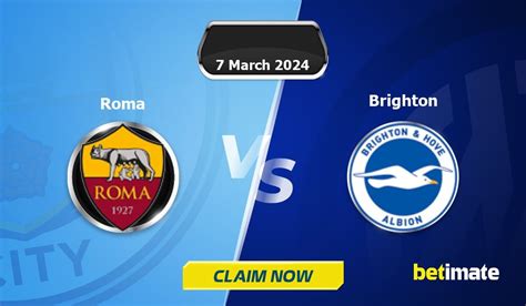 roma vs brighton prediction